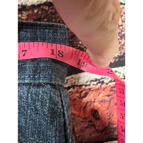 Vintage Taaps Y2K Hip Hop Baggy Skater Denim Jeans Size 36 M3 - Picture 4 of 7